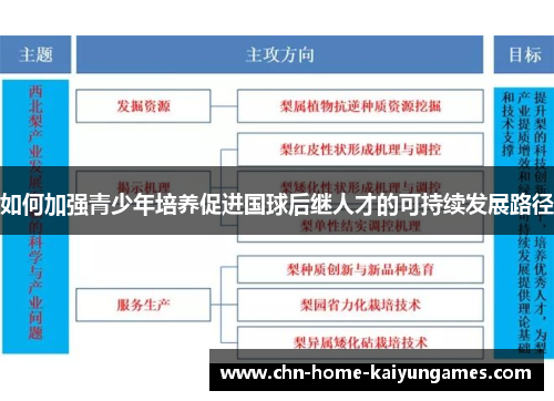 如何加强青少年培养促进国球后继人才的可持续发展路径