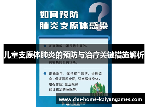 儿童支原体肺炎的预防与治疗关键措施解析