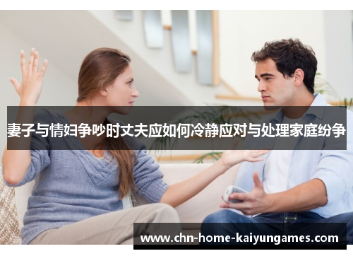 妻子与情妇争吵时丈夫应如何冷静应对与处理家庭纷争