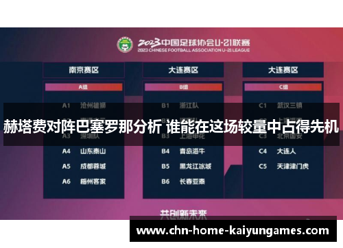 赫塔费对阵巴塞罗那分析 谁能在这场较量中占得先机